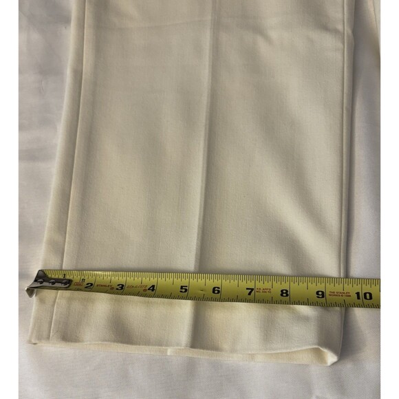 LANE BRYANT The Madison Straight Leg Trouser Ivory Women 20 Stretch Career Pants - Picture 9 of 12